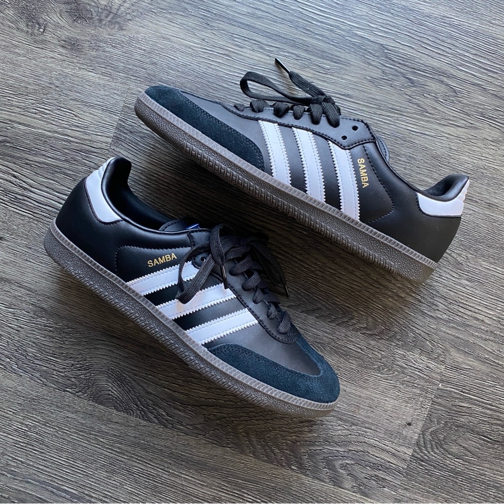 Adidas Samba OG Black White Gum Size 8.5 Mens Great Condition No Box